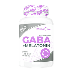 6PAK Nutrition Gaba + Melatonin 90 Caps